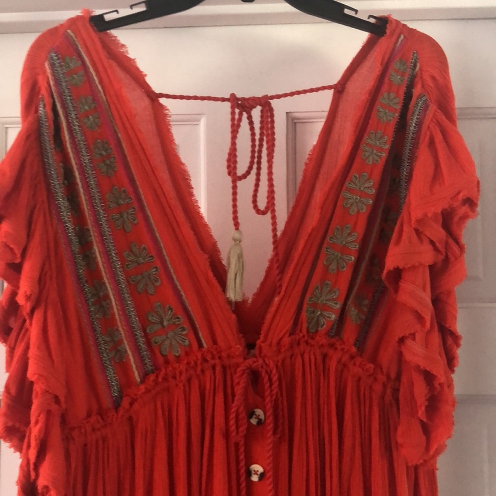 Free People Red dress - Picture 13 of 16